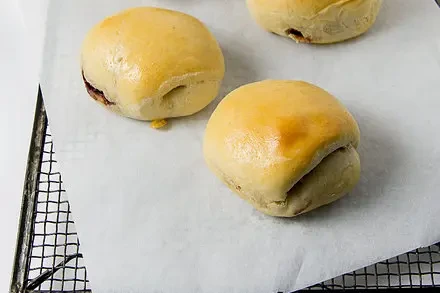 Sri Lankan Breakfast Buns with Seeni Sambol Onion Confit