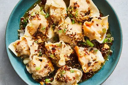 Chile Oil Wontons