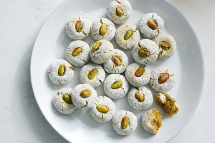Pistachio-Almond Cookies