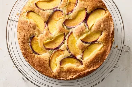 Peach Ricotta Cake