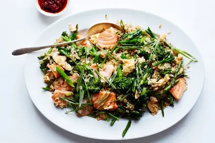 Salmon Fried Rice Recipe